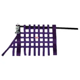 91071-prp Speedway Motors Safety Racing Purple Grand National Latch Release Window Net-16 X 24