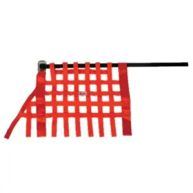 91072-ora Speedway Motors Safety Racing Orange Grand National Buckle Release Window Net
