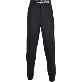 9107206-blk-m Speedway Motors Fire Retardant Cotton Racing Pants Sfi-1 Only Black Size Medium