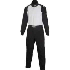 9107207-blk-s Speedway Motors Black Racing Suit One Piece Single Layer Us Mens Size Small