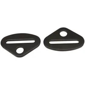91072303 Speedway Motors Seat Belt Mount Bolt-in Black Pair
