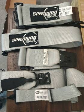 Speedway Motors 910728gy 5 Point Harness