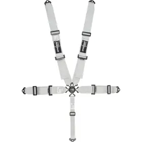 9107292 Speedway Motors Elite 5 Point Seat Belt Harness Cam Lock Silver 9107292 Speedway Motors Elite 5 Point Seat Belt Harness Cam Lock Silver