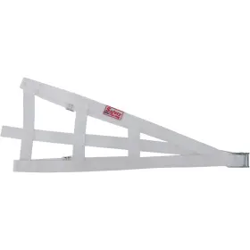 91073-wht Speedway Motors Safety Racing White Sprint Car Open Wheel Cage Net-no Plastic