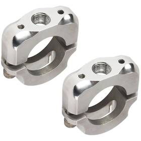 Speedway Motors 9108298 All-in-one Accessory Clamp - 1.375 Inch Tube Billet Aluminum 2 Pack