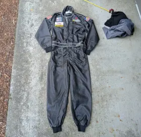 0016733 Stand21 Vintage Racing Suit Lightweight Single Layer Full Coveralls