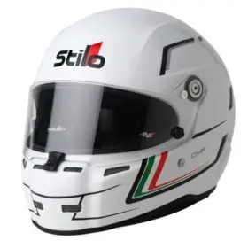 Aa0717ah2p59it Stilo St5 Vb Cmr Kart Full Racing Helmet Large - White Unused
