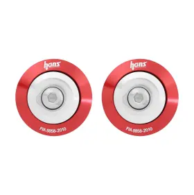 Ak113111r-stilo Stilo Helmet Anchor Attachment- Red - Pair