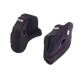 Ya0825mm25 Stilo St5 Series Helmet Cheek Pads - 25mm Black Pair