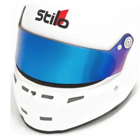 Ya0836 Stilo St5 Short Visor- Iridium Blue Dark