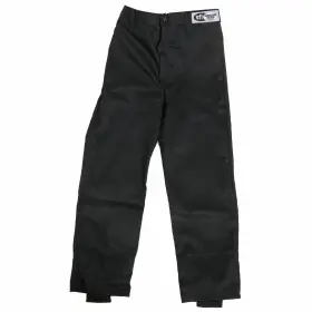 Sum-51116 Summit Racing Driving Pants Single Layer Pyrovatex Black Juniors Medium Each