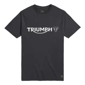 Mtss20036-m Triumph Motorcycles - Genuine Cartmel Jet Black T-shirt Size Medium