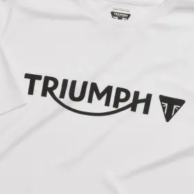Mtss24100-s Triumph Motorcycles - Genuine Oem Rapid Dry Crew Neck Riding Tee Shirt
