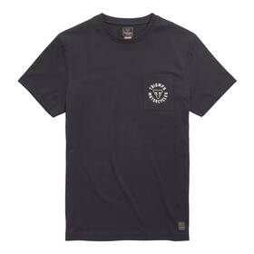 Triumph Mtss21028-l - Genuine Newlyn T-shirt Jet Black Size Large