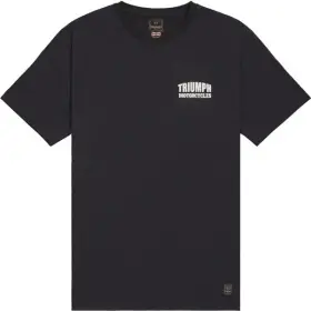 Mtss25129-m Triumph Tiger Pit Stop Tee