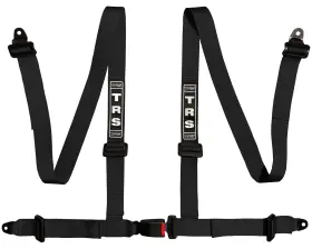 930121a4003 Trs Motorsport Bolt In 4 Point Harness Black Seat Belt Road Approved Ece 16.08