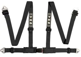 930121b4063 Trs Motorsport Clubman 4 Point Ultralite Harness Black Seat Belt Road Approved