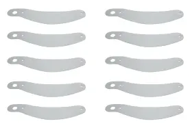 Srv-8 Ultra Shield 01223 - Tearoffs 12.25in Curved Bel 287 / Shields