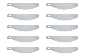 01280 Ultra Shield - Tearoffs 12.375in Strght Ht Rqp / Bel Sport Ev