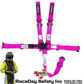 Ultra Shield Race Products Hb4603mag Junior 5 Point Racing Seat Belts Magenta Sfi 16.1 December 2028 Tag