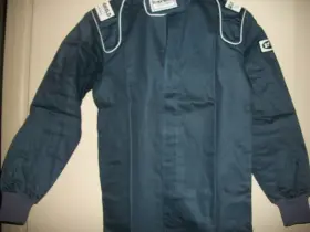 30113 Ultrashield New Adult Small Firesuit Jacket Sfi Fireproof Dark Blue Safety