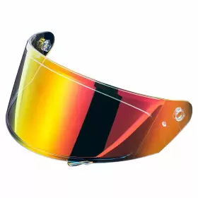 X9-cr Vcoros X9 Full Face Motorcycle Helmet Replacement Shield Chrome Red