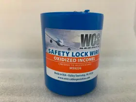 Ms9226-02 Wire And Cable Specialties For Specific Buyer Standard Oxidized Inconel 0.020 Inch Lock - 1 Lb