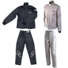 9109112-b4xl-bs-bundle Zamp Zr-30 Sfi 3.2a/5 Black Racing Suit - 4x-large Jacket Small Pants