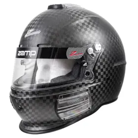H763cbfm Zamp Rz-64c Large Weave Carbon Helmet Matte Medium
