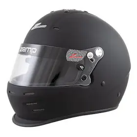 H76803fxl Zamp - Rz-36 Dirt Flat Black Composite Fiberglass Xl Full Face Racing