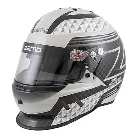 H775c15l Zamp - Rz-65d Dirt Carbon Fiber L Full Face Racing Helmet
