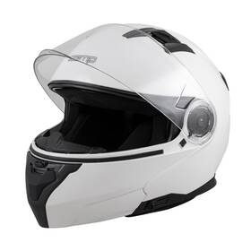 Zamp H776001xs Fl-4 Motorcycle Helmet Solid White X-small