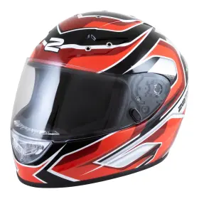 H779c02s Zamp Fs-10 Racing Helmet M2025d/dot Red/black Small