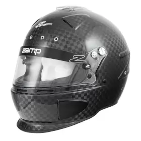 H88602cb3xs Zamp Rz-88o Racing Helmet Fia 8860-2018 Gloss Carbon - Size X-small