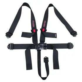 Harn05s003 Zamp 5 Point Race Seat Harness 3 Inch Black Sfi