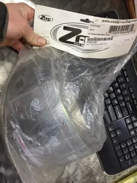 Hasz1gm Zamp Z-1 Series Helmet Shield Mirror Gold Sc-1 Racing Guard Face