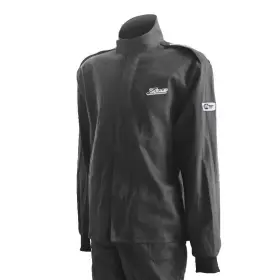 R01p003l Zamp R01j003l/r01p003l- Zr-10 Sfi 3.2a/1- 2 Piece Black Racing Suit - Large Jacket-large Pants