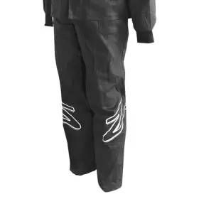 R01p003xl Zamp - Zr-10 Series Black Cotton Xl Single Layer Race Pant