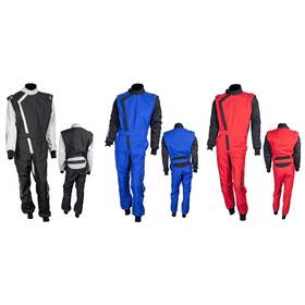 Zamp R060002m Zk-40 Adult Karting Suit Red/black Medium