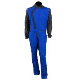 R07c042xl Zamp Zr-40 2-layer Adult Racing Suit Sfi 3.2a/5 - Blue/black Xx-large