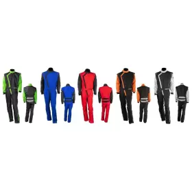 R07c09l Zamp Zr-40 Adult Racing Suit Green/black Large