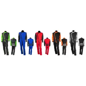 R07c09s Zamp Zr-40 Adult Racing Suit Green/black Small
