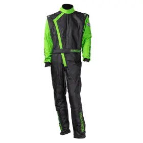 R07c09ys Zamp Zr-40 Complete Youth Racing Suit 3.2a/5 - Green/black Small