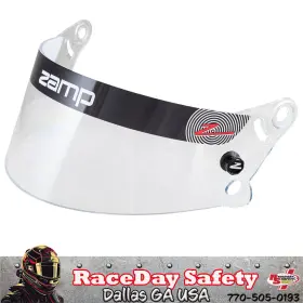 Hasz20cl Zamp Racing Z-20 Helmet Shield Clear Visor For Most Auto Helmets