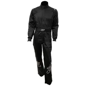 R010003xxxl Zamp Racing Suit Single Layer Black Xxx-large