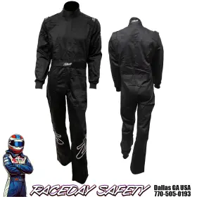 R010003xxxxxl Zamp Racing Zr-10 Auto Suit Black Sfi 3.2a/1 Size 5x-large