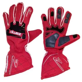 Rg10002l Zamp Zr-50 Driving Gloves - Sfi 3.3/5 Double Layer Red Large