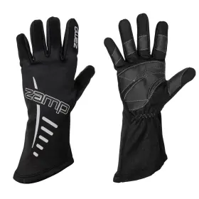 Rg300033xl Zamp Zk-20 Racing And Karting Gloves Non Sfi - Black 3x-large