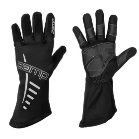 Rg30003l Zamp Zk-20 Racing And Karting Gloves Non Sfi - Black Large