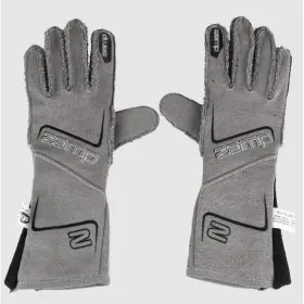 Rg50015s Zamp Zr-70 Sfi 3.3/5 Race Gloves Gray Small